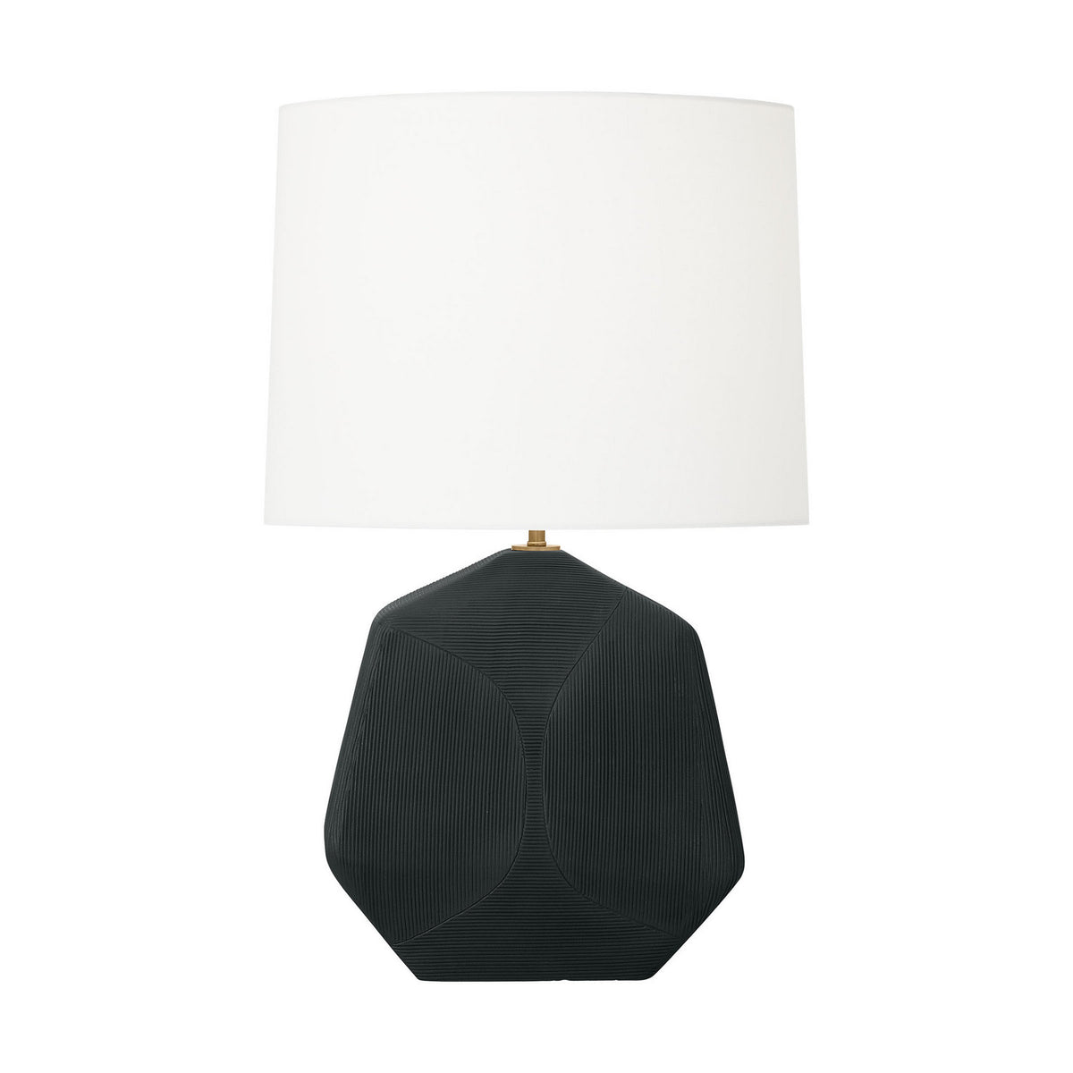 Visual Comfort Studio - HT1121RBC1 - One Light Table Lamp - Tallulah - Rough Black Ceramic
