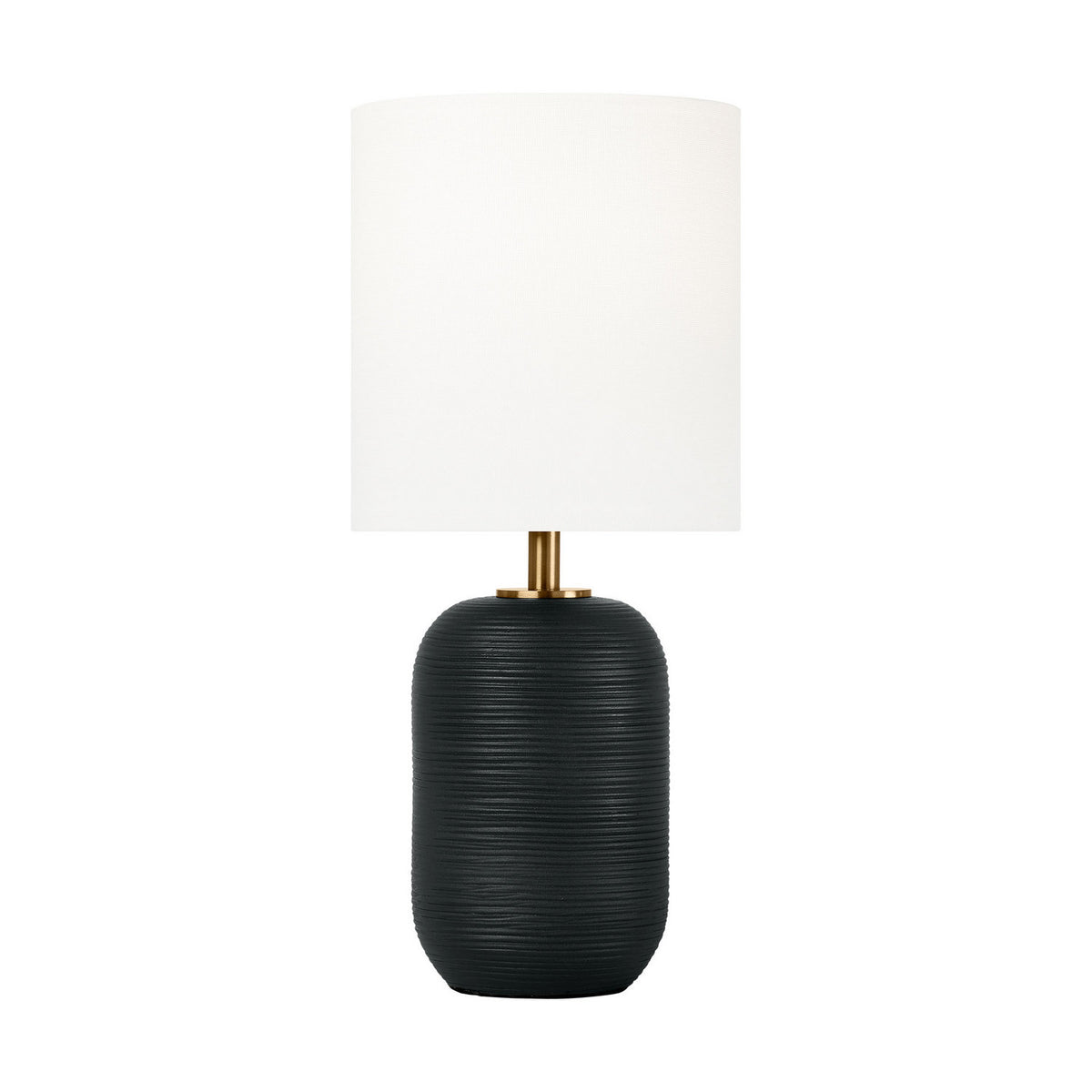 Visual Comfort Studio - HT1141RBC1 - One Light Table Lamp - Fanny - Rough Black Ceramic
