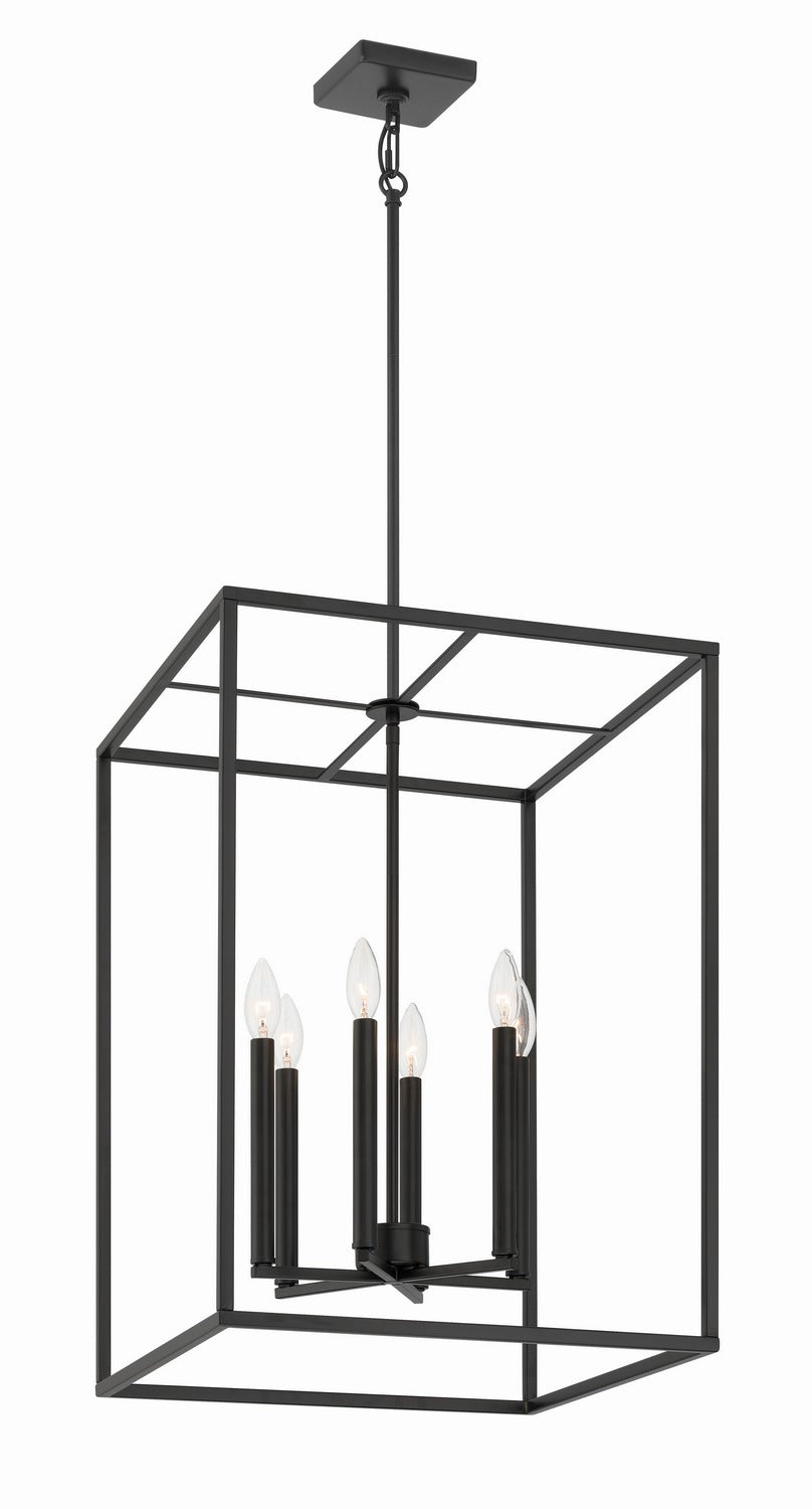 Craftmade - 60636-FB - Six Light Foyer Pendant - Signature Foyer - Flat Black
