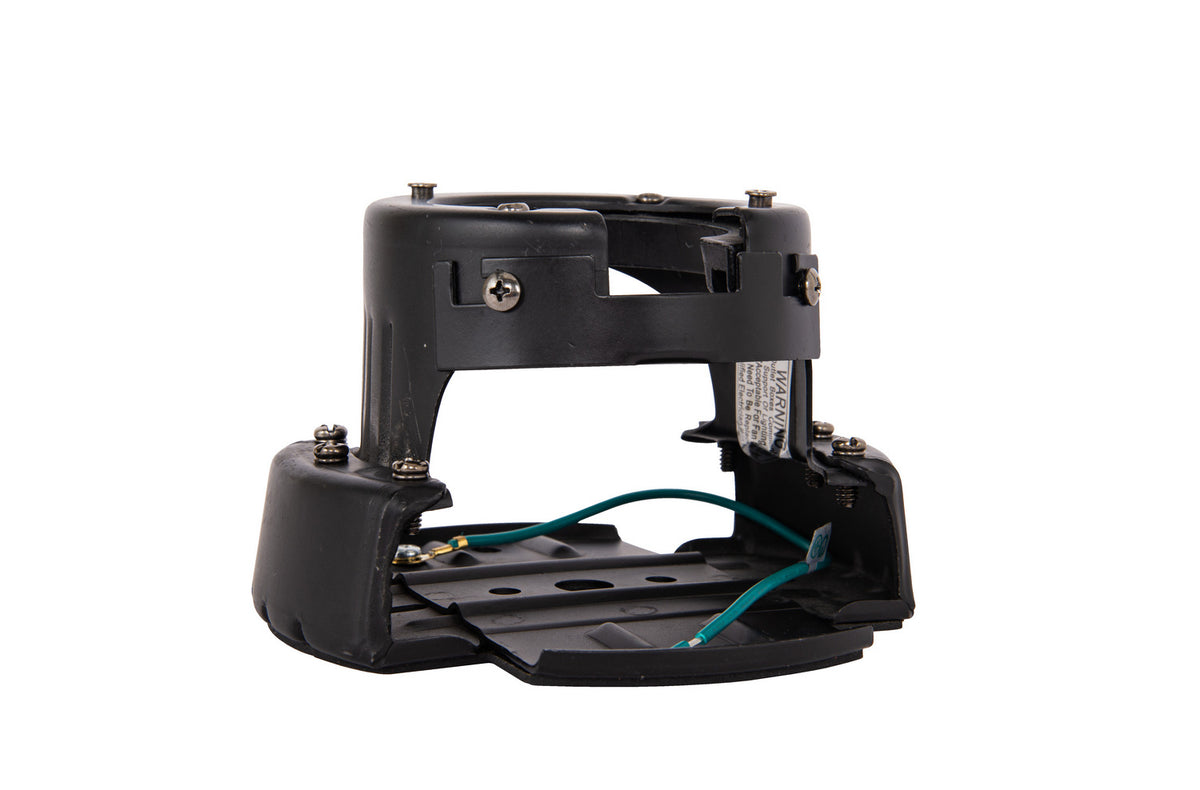 Craftmade - SMA39-FB - Slope Mount Adapter - Slope Mount Ceiling Adaptor 39 degree Damp Rated - Flat Black
