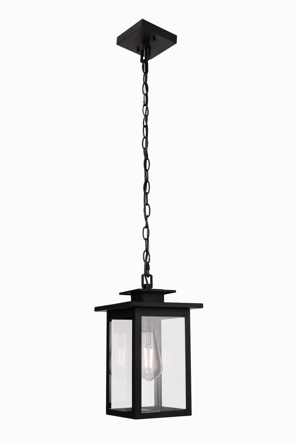 Craftmade - ZA7011-TB - One Light Outdoor Pendant - Rock Creek - Textured Black
