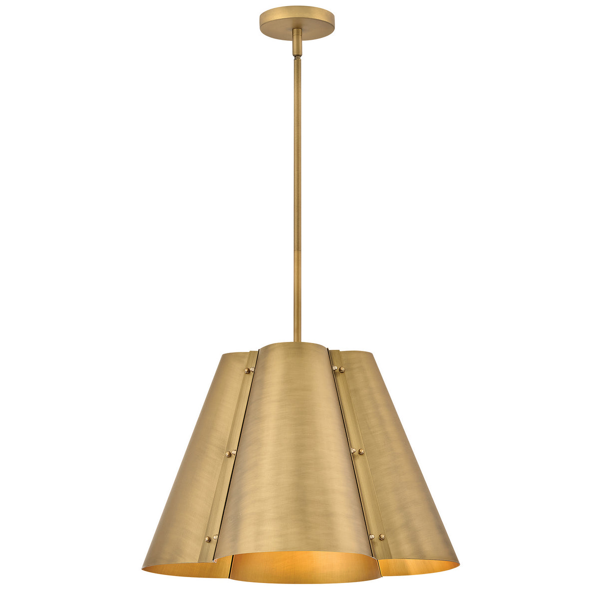 Hinkley - 48544HB - LED Pendant - Bowman - Heritage Brass