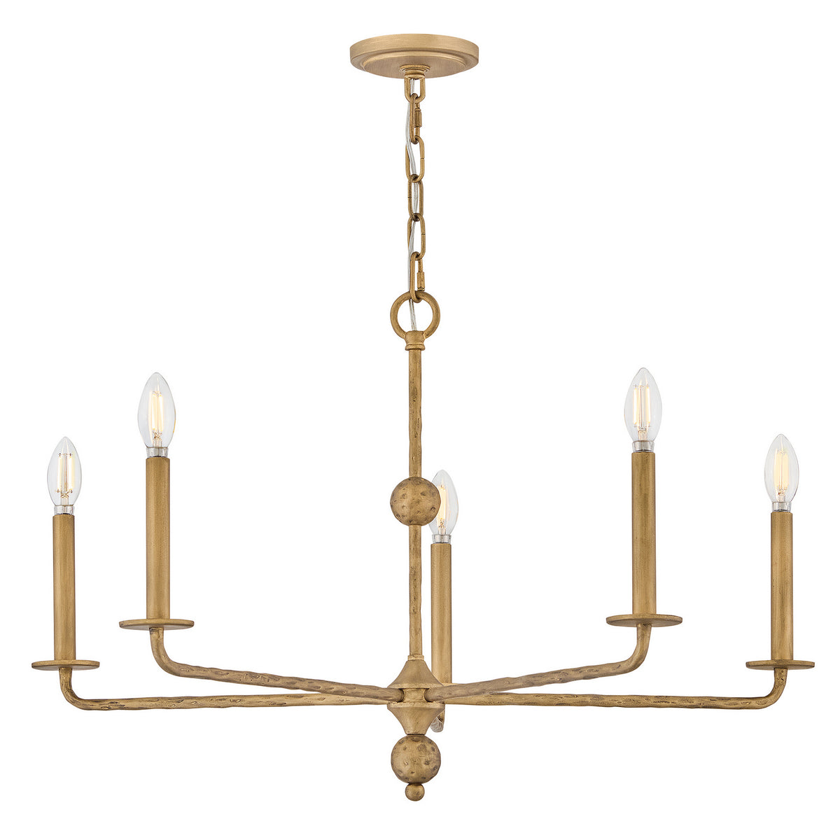 Hinkley - 48624BNG - LED Chandelier - Ansel - Burnished Gold