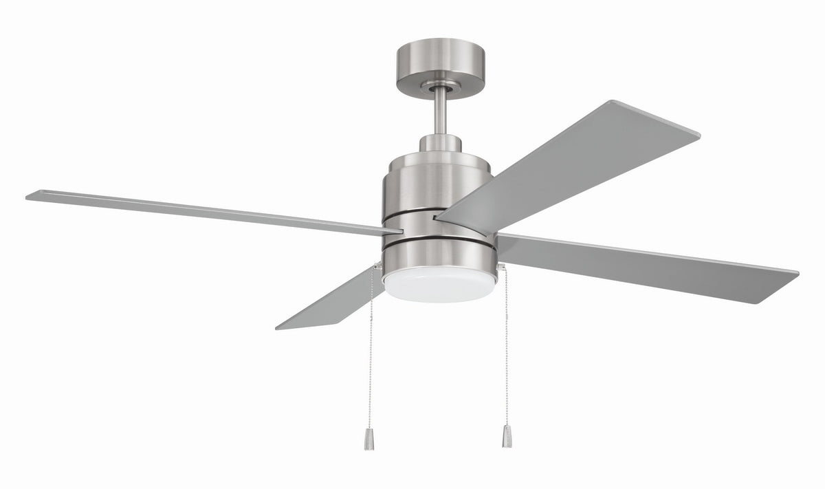 Craftmade - EMCY52BNK4-PC - 52" Ceiling Fan - Energy Star McCoy 52" 4 Blade Ceiling Fan - Brushed Polished Nickel