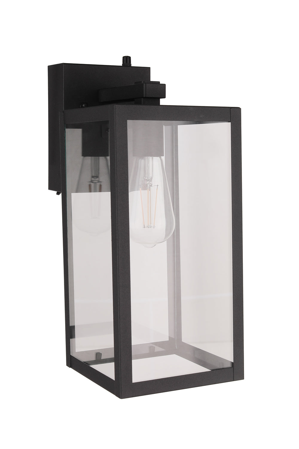 Craftmade - ZA7114-TB-PCO - One Light Outdoor Lantern - Harris - Textured Black