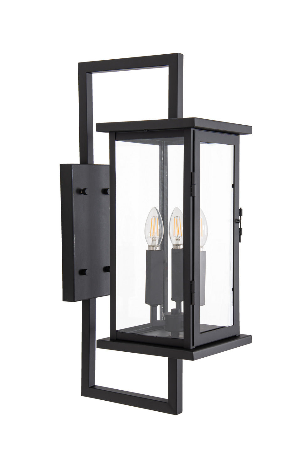 Craftmade - ZA8010-TB - Three Light Outdoor Wall Lantern - Jordan - Textured Black