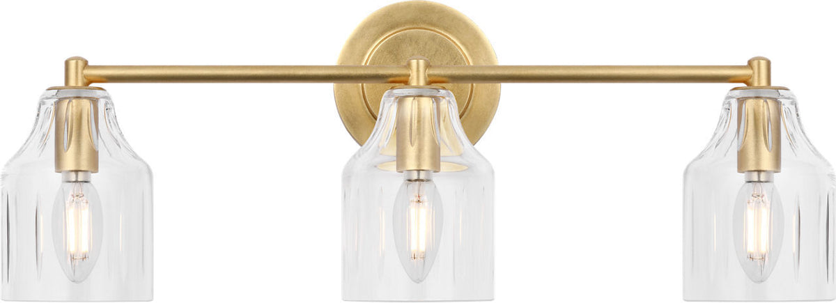 Visual Comfort Studio - AV1013GD - Three Light Bath - Augusta - Gild | Gild