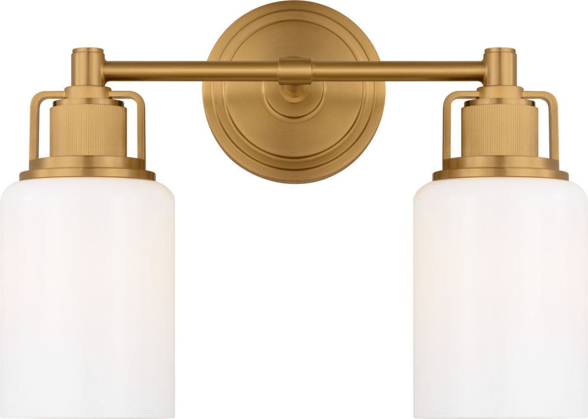Visual Comfort Studio - CV1112BBS - Two Light Bath - Ashford - Burnished Brass | Burnished Brass