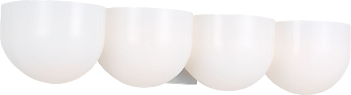 Visual Comfort Studio - LXV1004PN - Four Light Bath - Cheverny - Polished Nickel | Polished Nickel