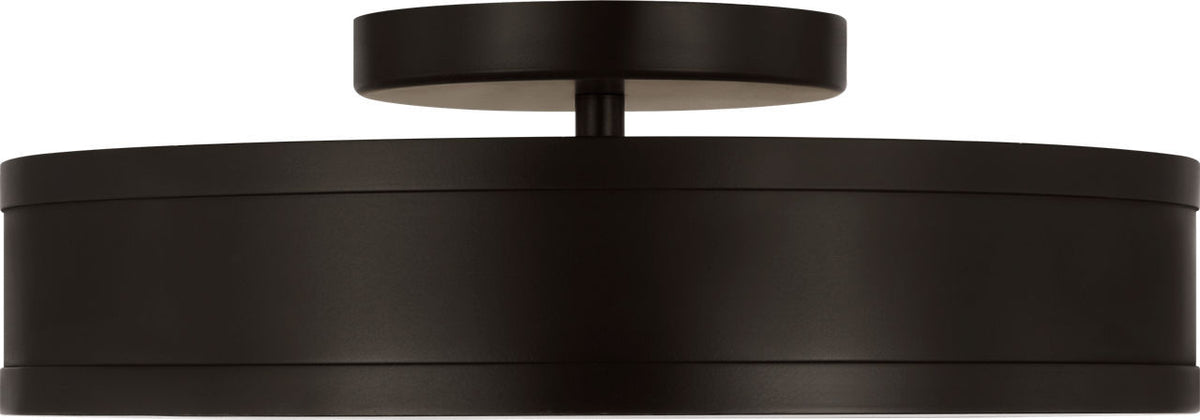 Visual Comfort Studio - PCF1051AI - LED Semi Flush Mount - Dupont - Aged Iron | Aged Iron