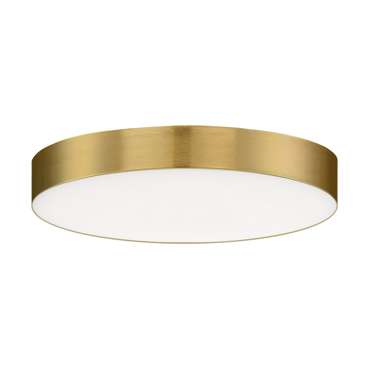 Maxim - 57660WTSBR - LED Flush Mount - Trim - Satin Brass