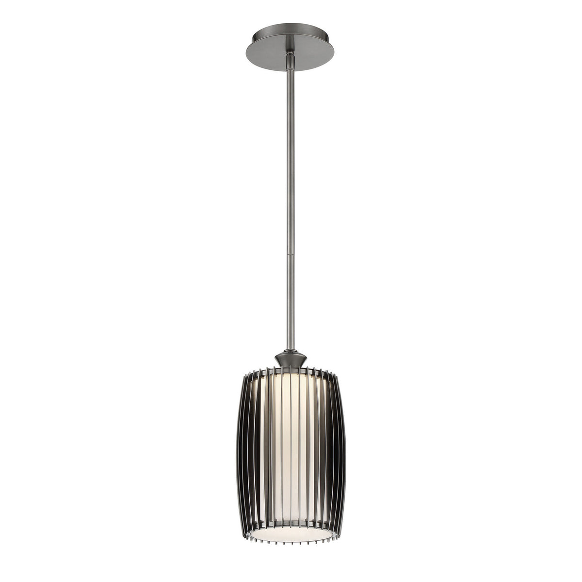 George Kovacs - P1677-084C-L - LED Mini Pendant - Night Moves - Pewter