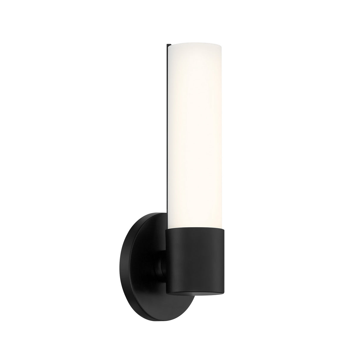 George Kovacs - P5041-66A-L - LED Wall Sconce - Saber II - Coal Black