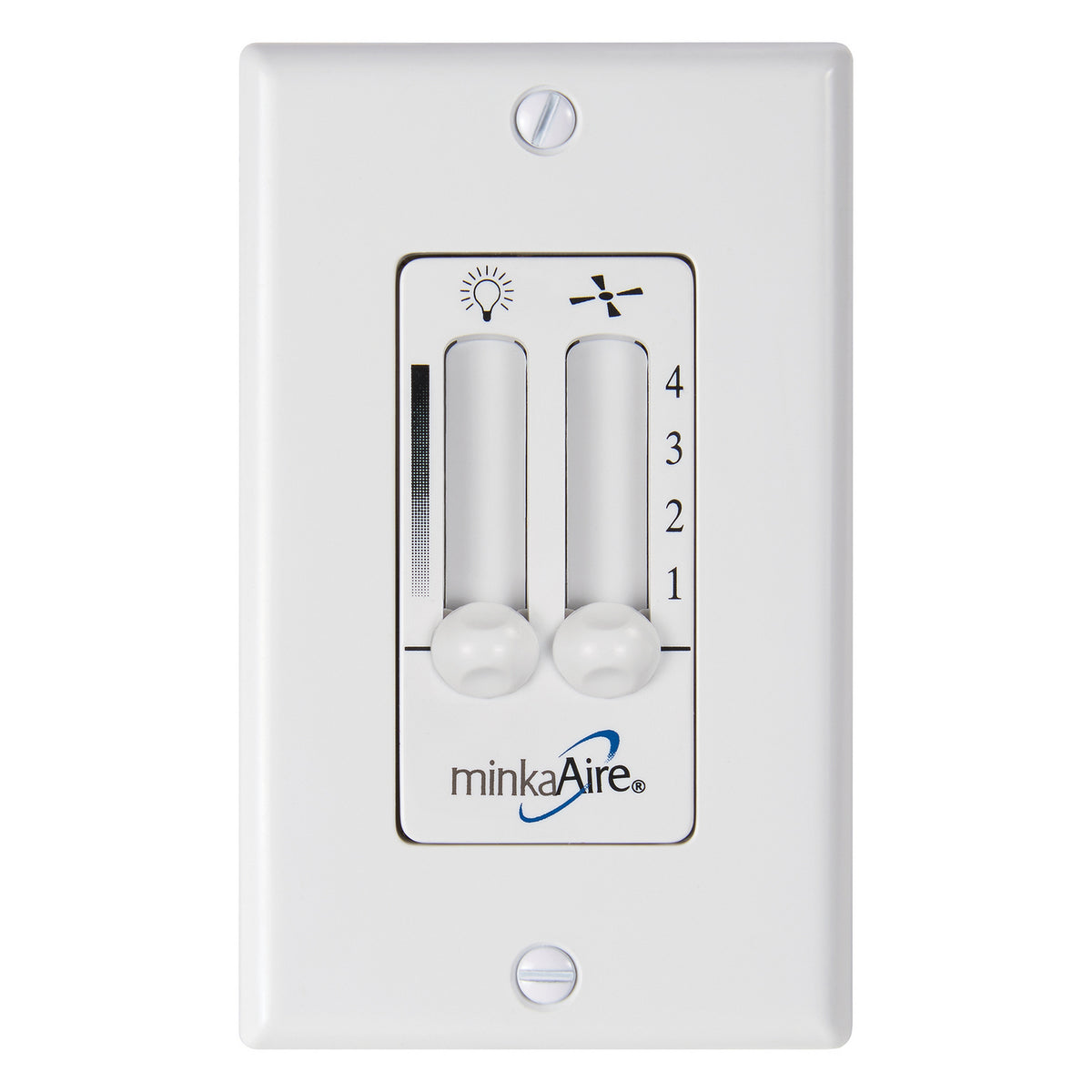 Minka Aire - WC106L - Wall Control - Aluma - White