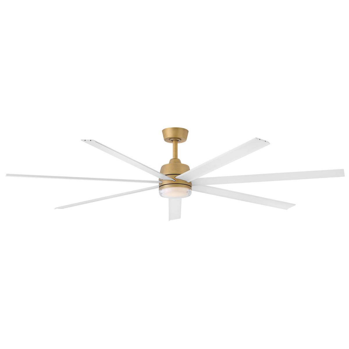 Hinkley - 910672FHB-LDD - 72" Smart Fan - Current - Heritage Brass