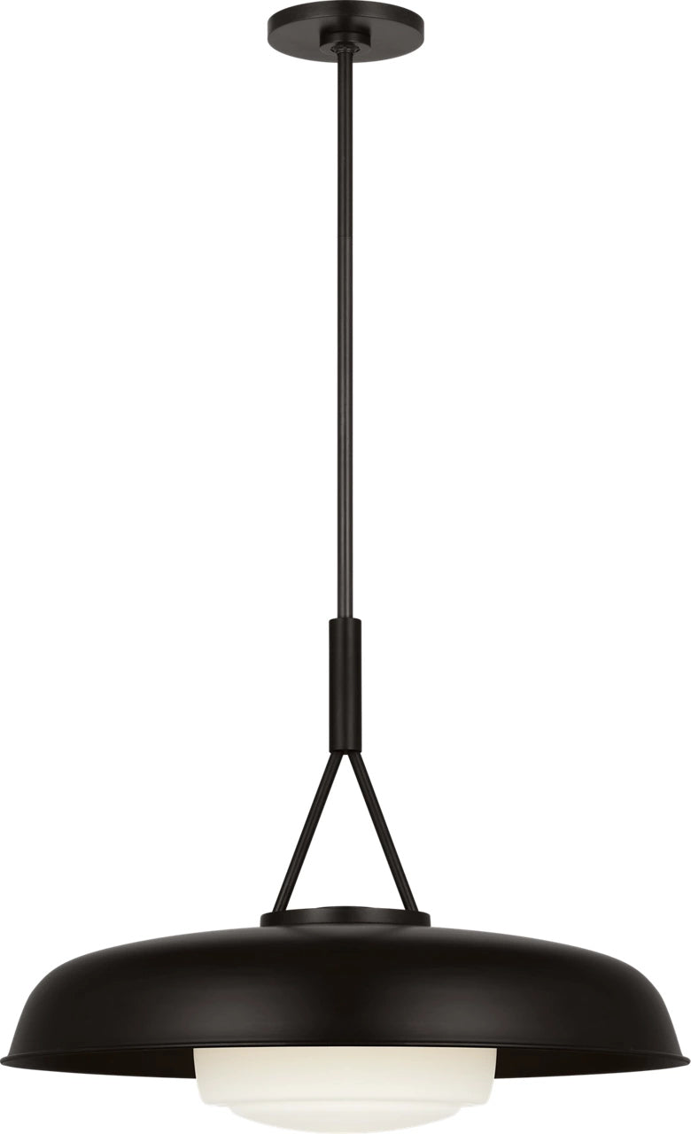 Visual Comfort Studio - SCRJPD168AIOEG - One Light Pendant - Liora - Aged Iron