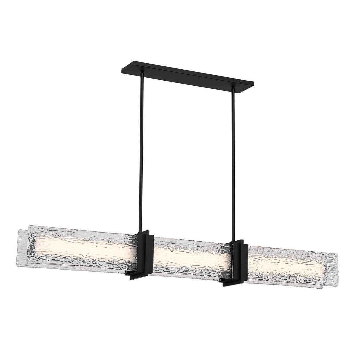 Minka-Lavery - 5666-899-L - LED Linear Chandelier - Lumina - Dark Matte Black