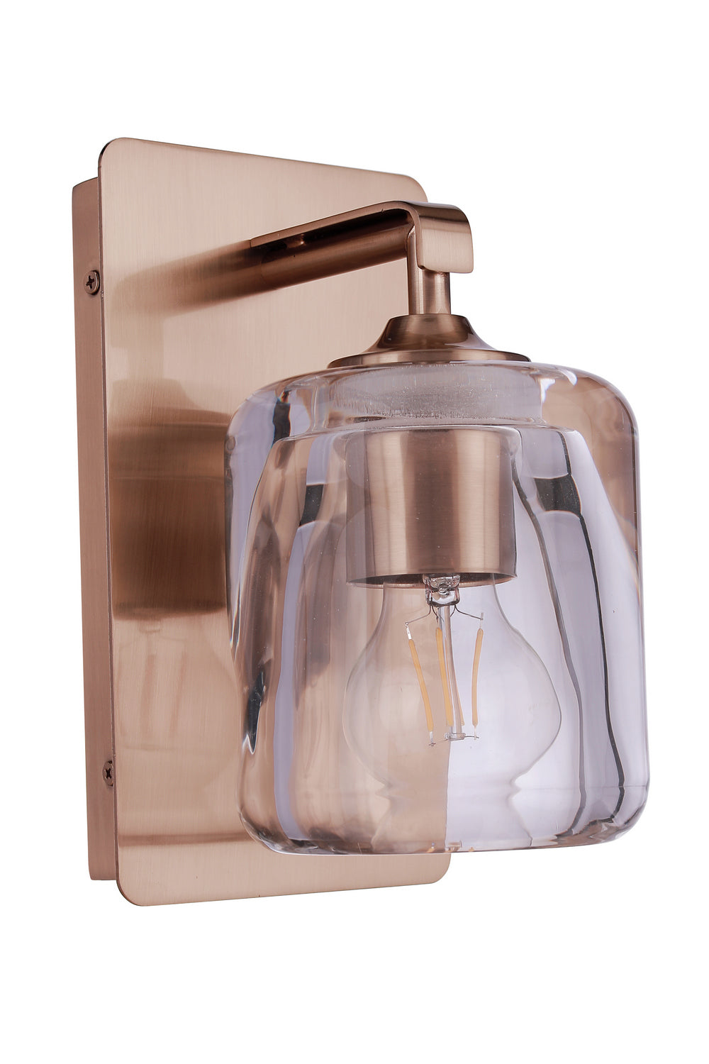 Craftmade - 20605SB1 - One Light Wall Sconce - Andie - Satin Brass