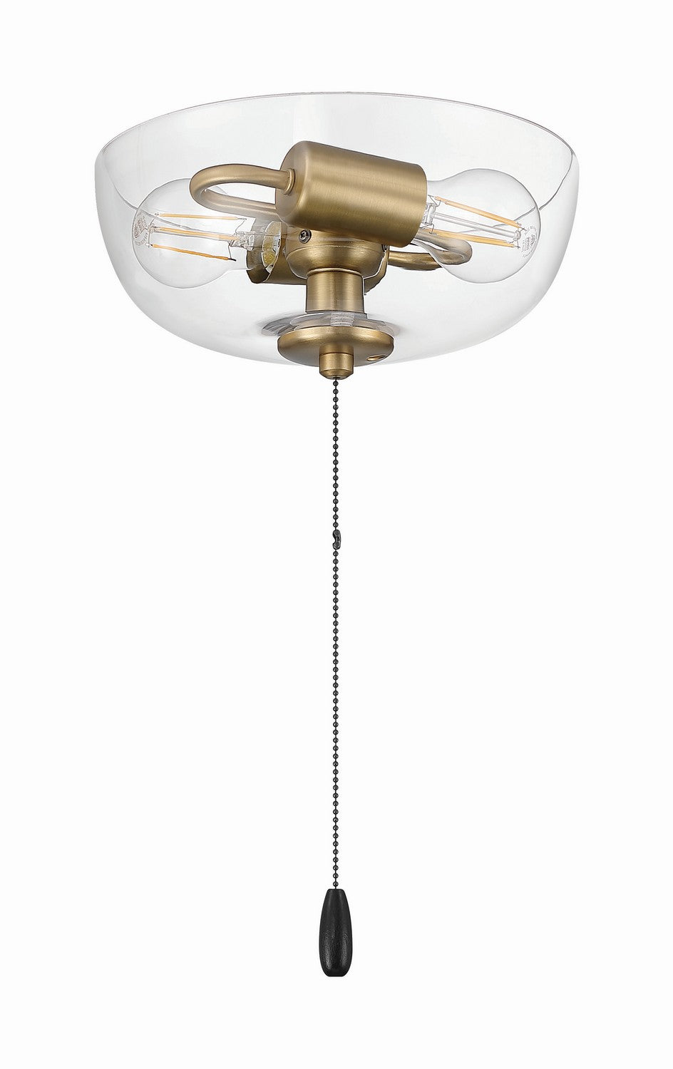Craftmade - LK2601-2L-SB - LED Fan Light Kit - Satin Brass