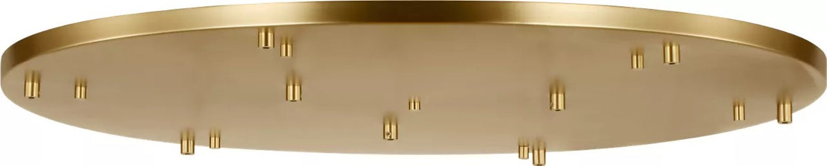 Visual Comfort Studio - SCRJCH181EBS - Multiport Canopy - Sorelle - Estate Brass