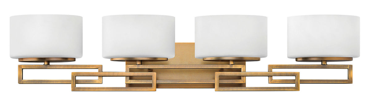 Hinkley - 5104BR - Four Light Vanity - Lanza - Brushed Bronze