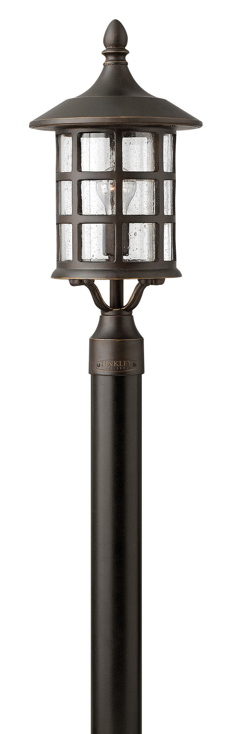 Hinkley - 1801OZ - LED Post Top or Pier Mount Lantern - Freeport - Oil Rubbed Bronze