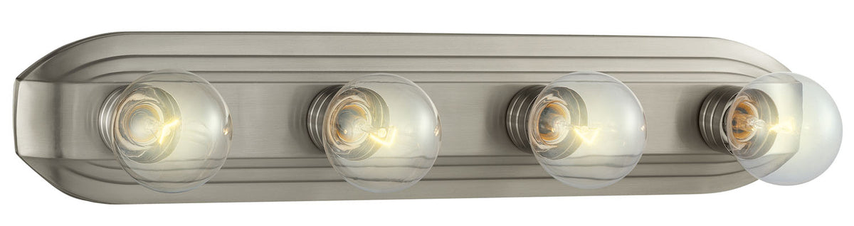 Designers Fountain - 6614-BN - Four Light Bath Bar - Value Bath/Vanity - Brushed Nickel