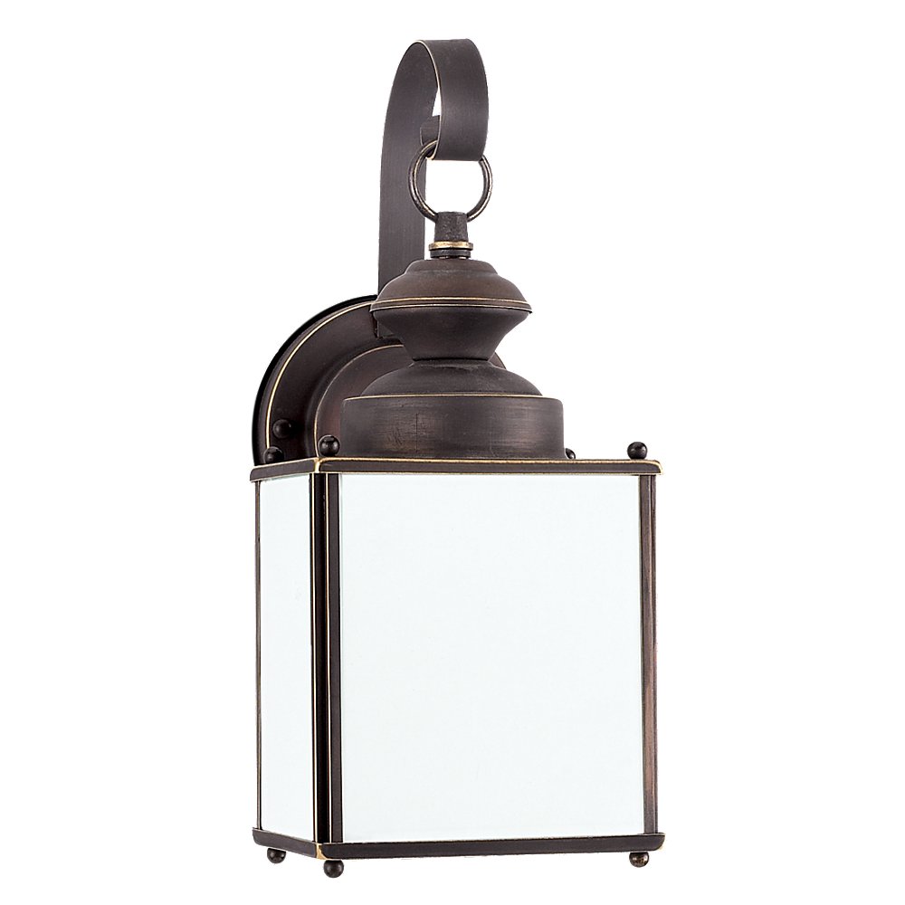 Generation Lighting - 84157D-71 - One Light Outdoor Wall Lantern - Jamestowne - Antique Bronze
