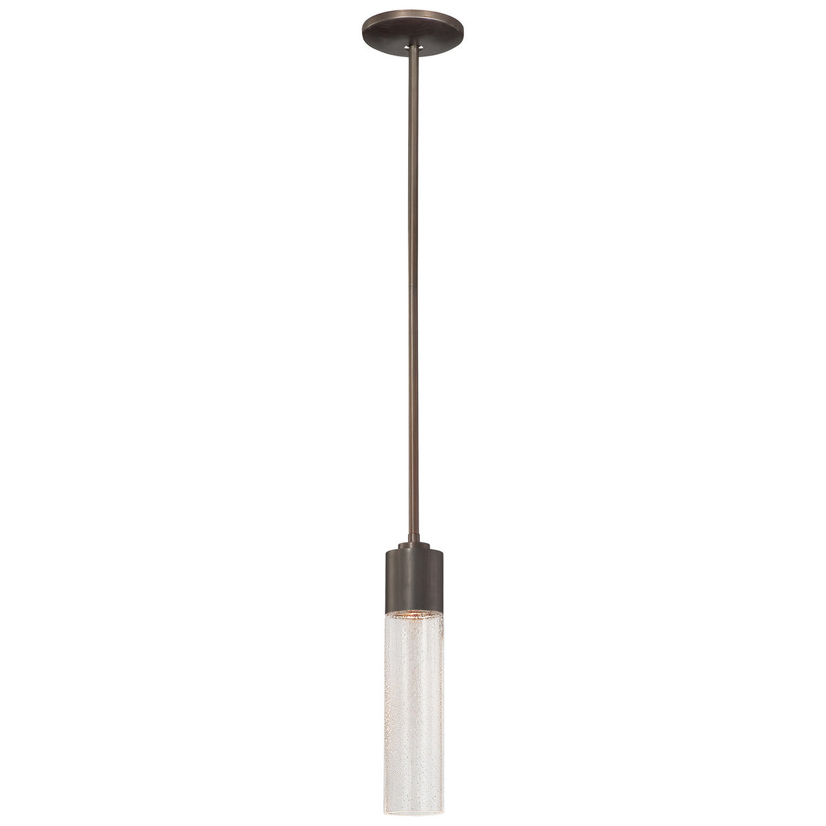 George Kovacs - P971-647 - One Light Mini Pendant - Light Rain - Copper Bronze Patina