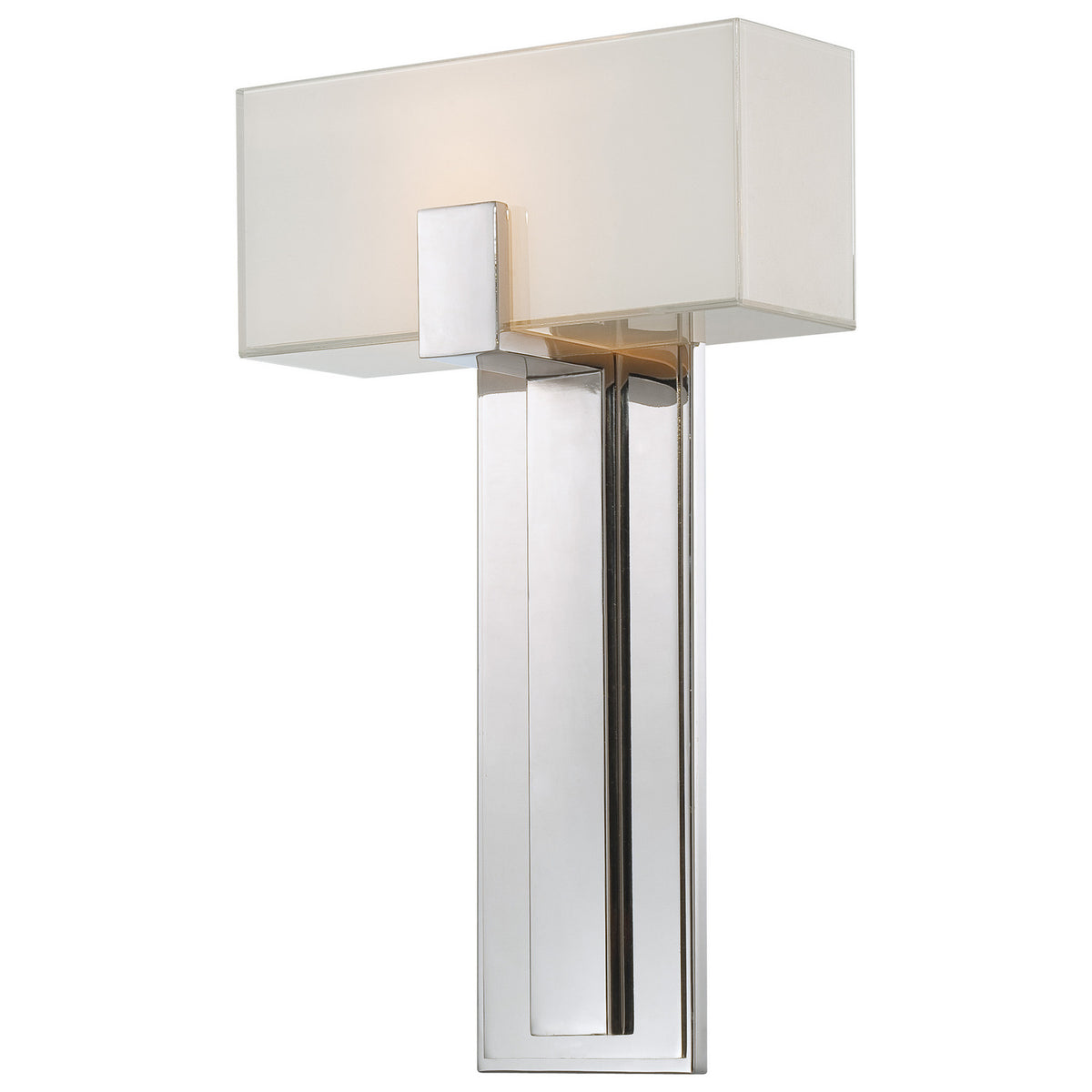 George Kovacs - P1704-613 - One Light Wall Sconce - George Kovacs - Polished Nickel