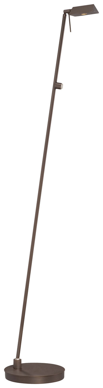 George Kovacs - P4314-647 - LED Floor Lamp - George's Reading Room - Copper Bronze Patina