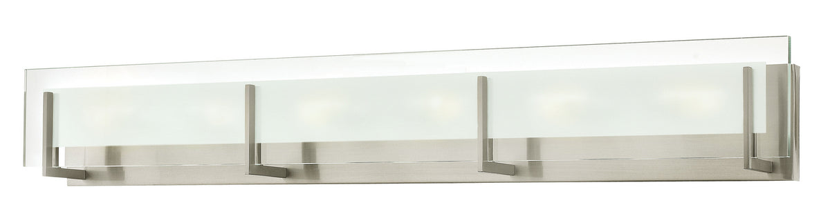 Hinkley - 5656BN - Six Light Vanity - Latitude - Brushed Nickel
