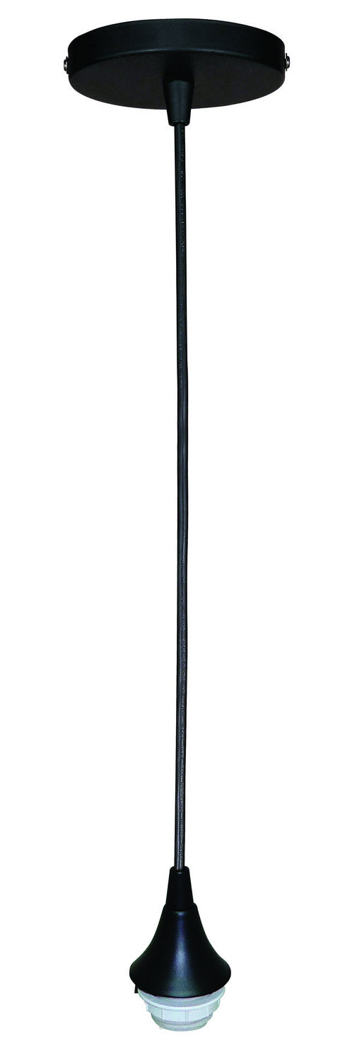 Craftmade - CPM-MBK - One Light Mini Pendant Hardware - Design & Combine - Matte Black