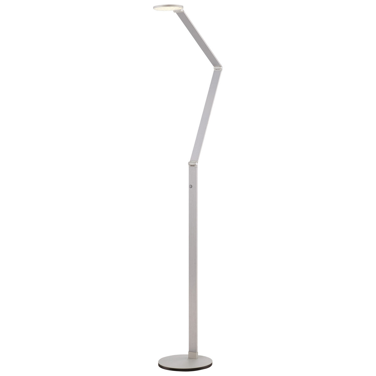 George Kovacs - P305-2-654-L - LED Floor Lamp - Task Floor Lamp - Chiseled Nickel