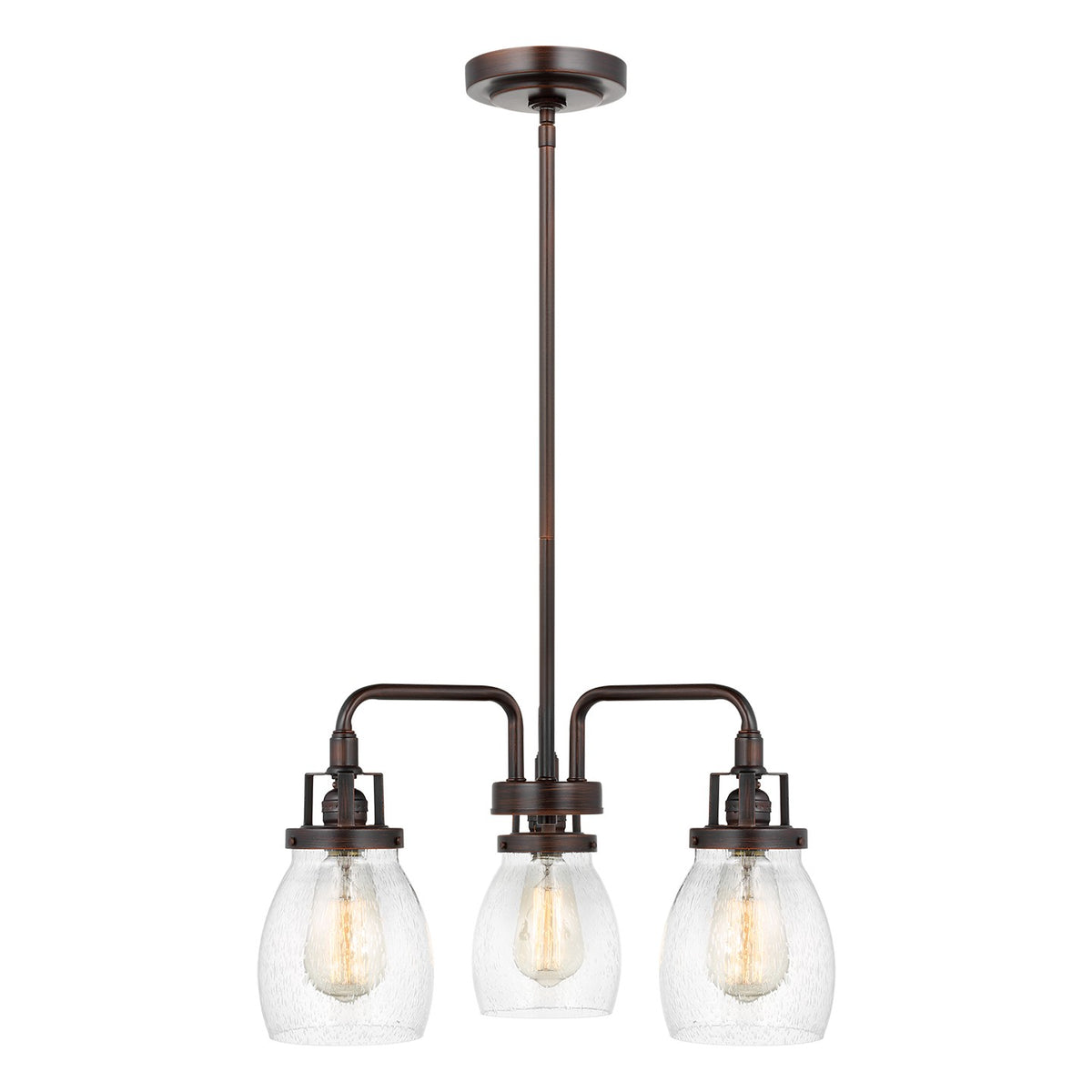 Generation Lighting - 3114503-710 - Three Light Chandelier - Belton - Bronze