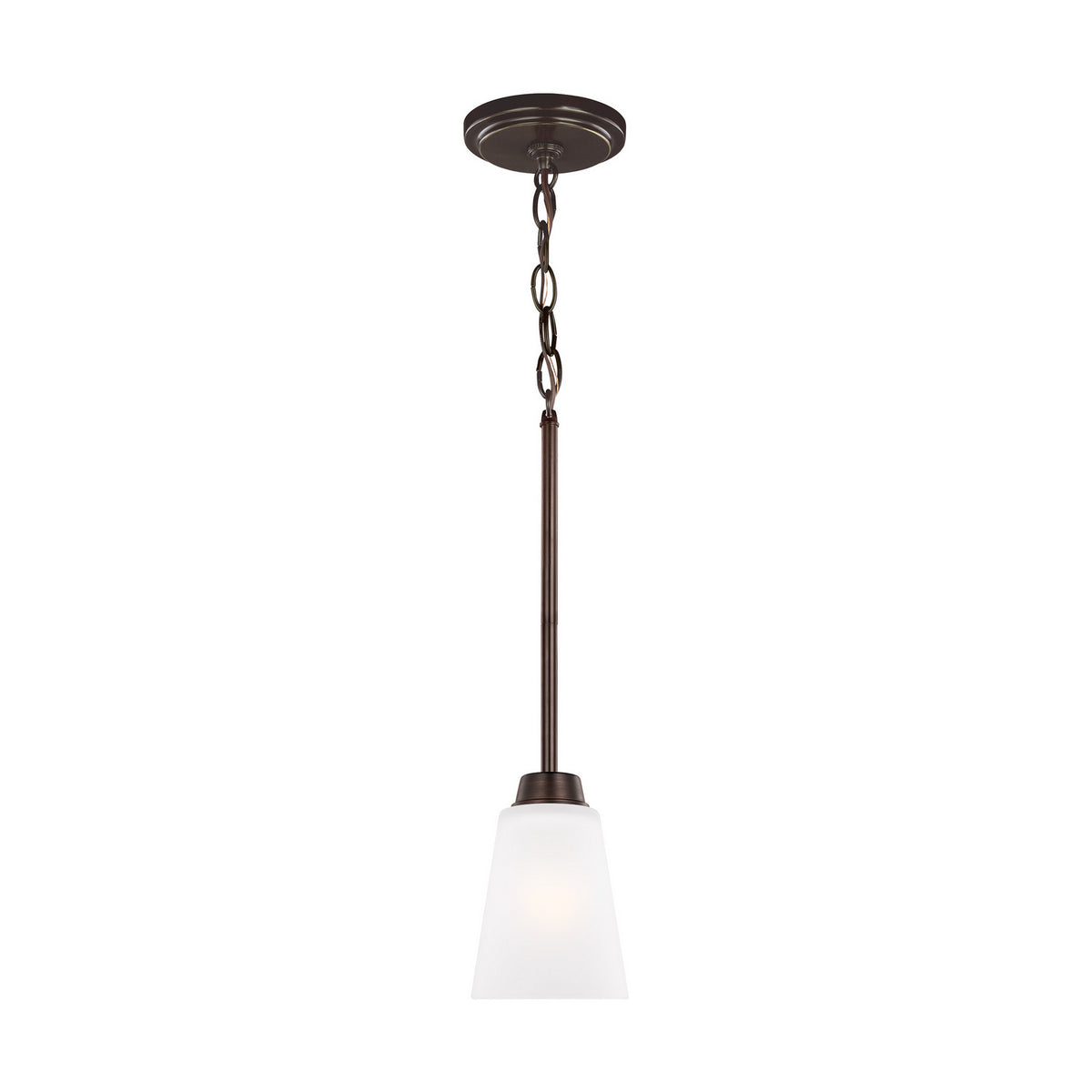 Generation Lighting - 6115201-710 - One Light Mini-Pendant - Kerrville - Bronze