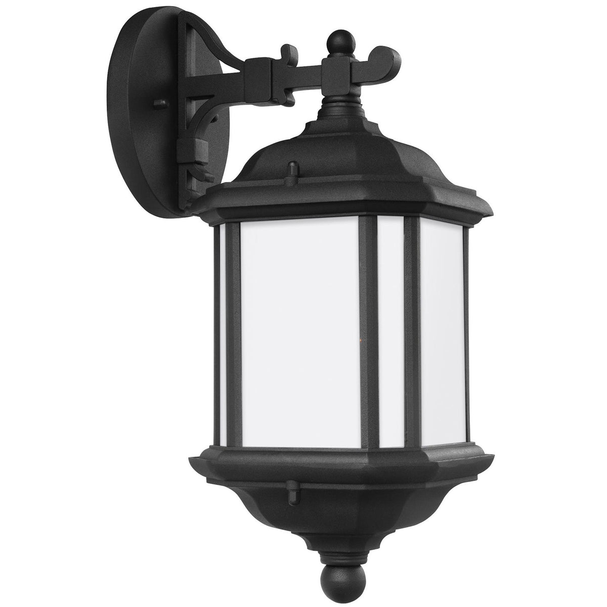 Generation Lighting - 84530-12 - One Light Outdoor Wall Lantern - Kent - Black