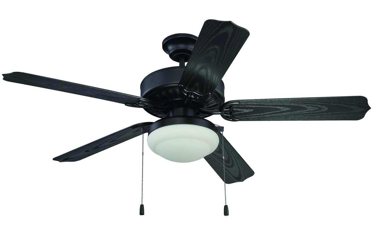 Craftmade - END52MBK5PC1 - 52" Ceiling Fan - Enduro Plastic with Light Kit - Matte Black