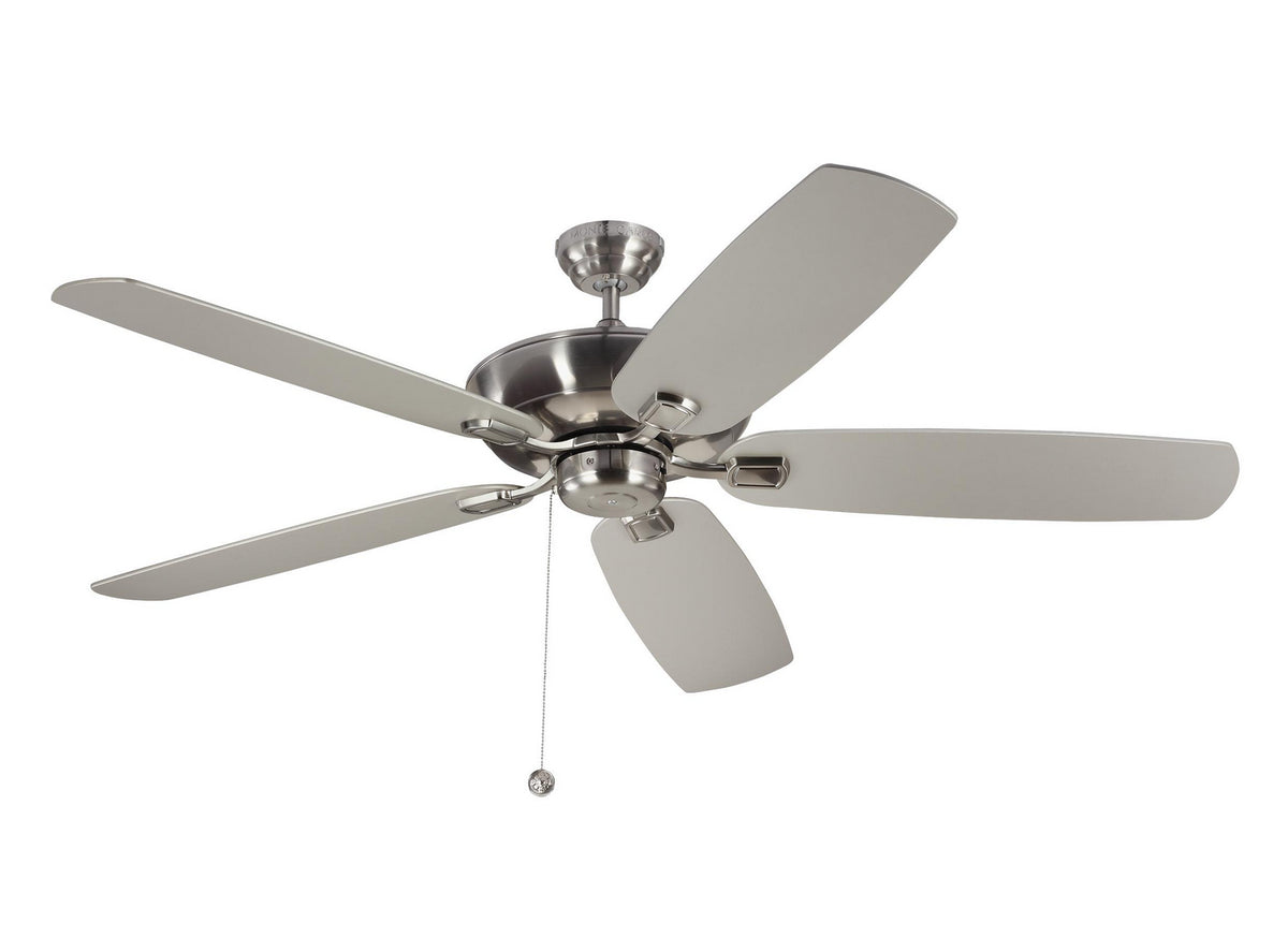Generation Lighting - 5CSM60BS - 60" Ceiling Fan - Colony - Brushed Steel