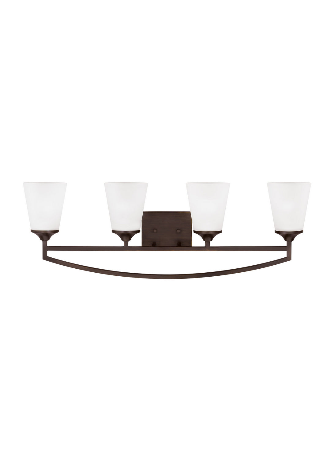 Generation Lighting - 4424504EN3-710 - Four Light Wall / Bath - Hanford - Bronze