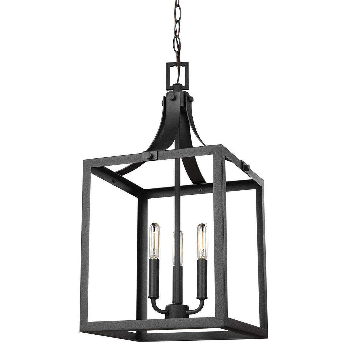 Generation Lighting - 5240603EN-12 - Three Light Hall / Foyer - Labette - Black