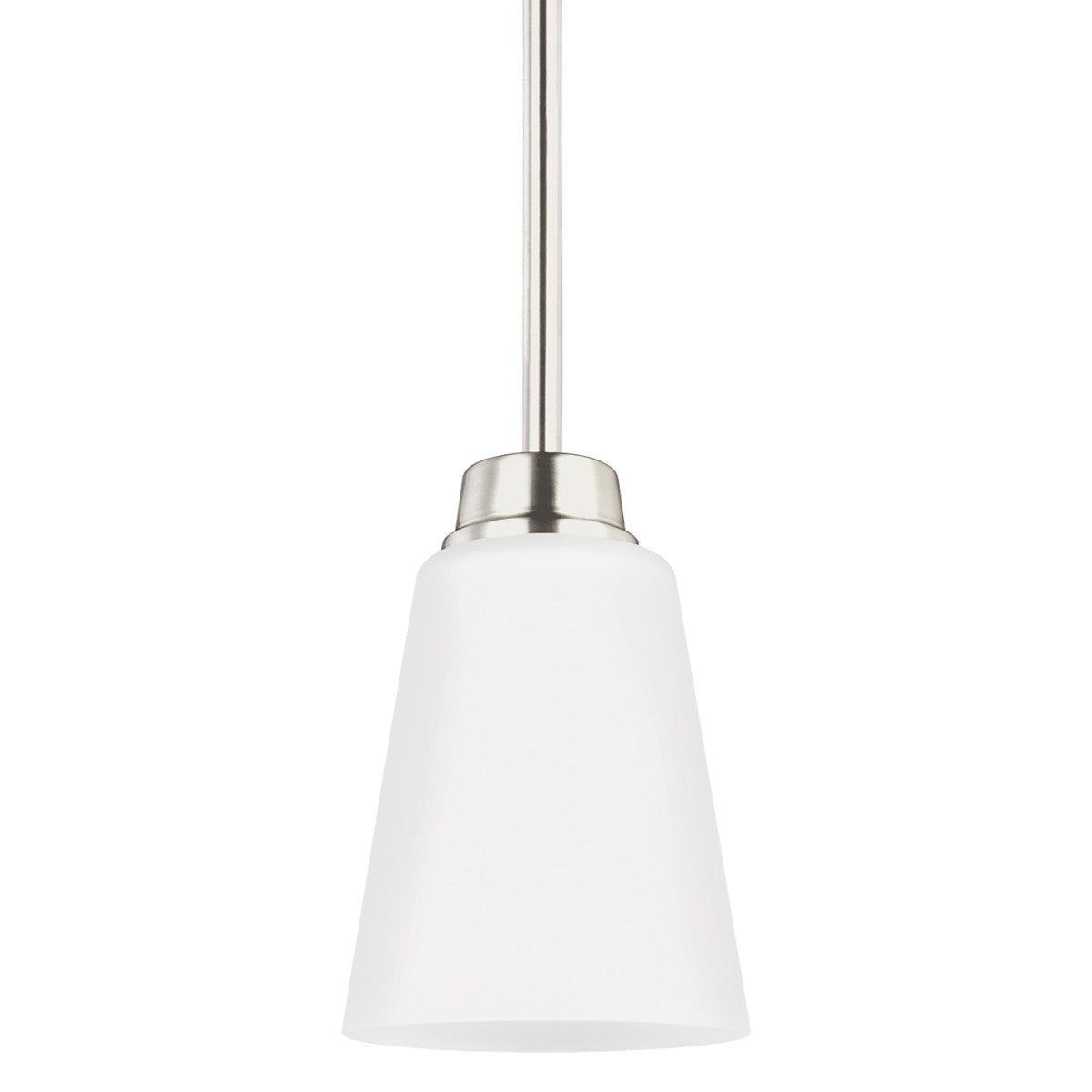 Generation Lighting - 6115201EN3-962 - One Light Mini-Pendant - Kerrville - Brushed Nickel