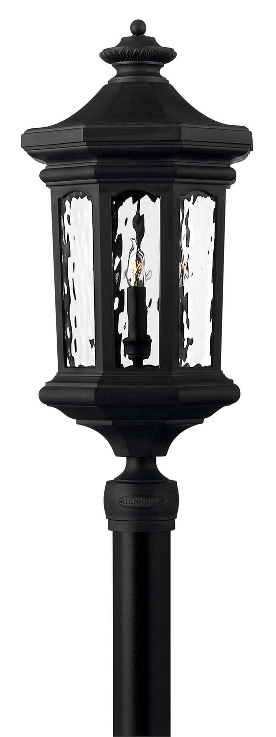Hinkley - 1601MB-LL - LED Post Top or Pier Mount Lantern - Raley - Museum Black