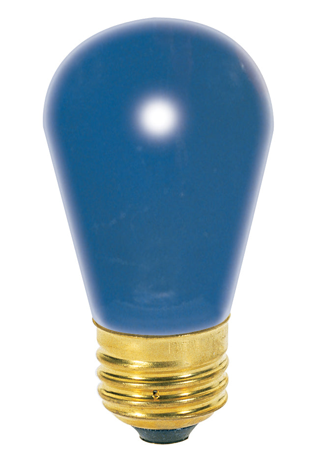 Satco - S4563 - Light Bulb - Ceramic Blue