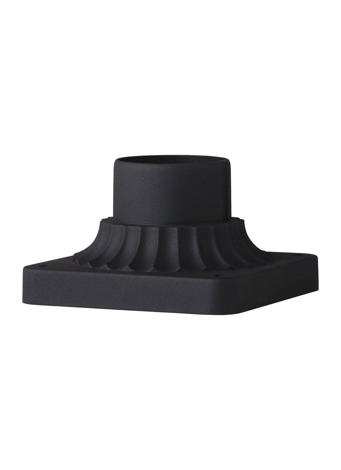 Generation Lighting - PIERMOUNT-TXB - Pier Mount Base - Outdoor Pier Mounts - Textured Black