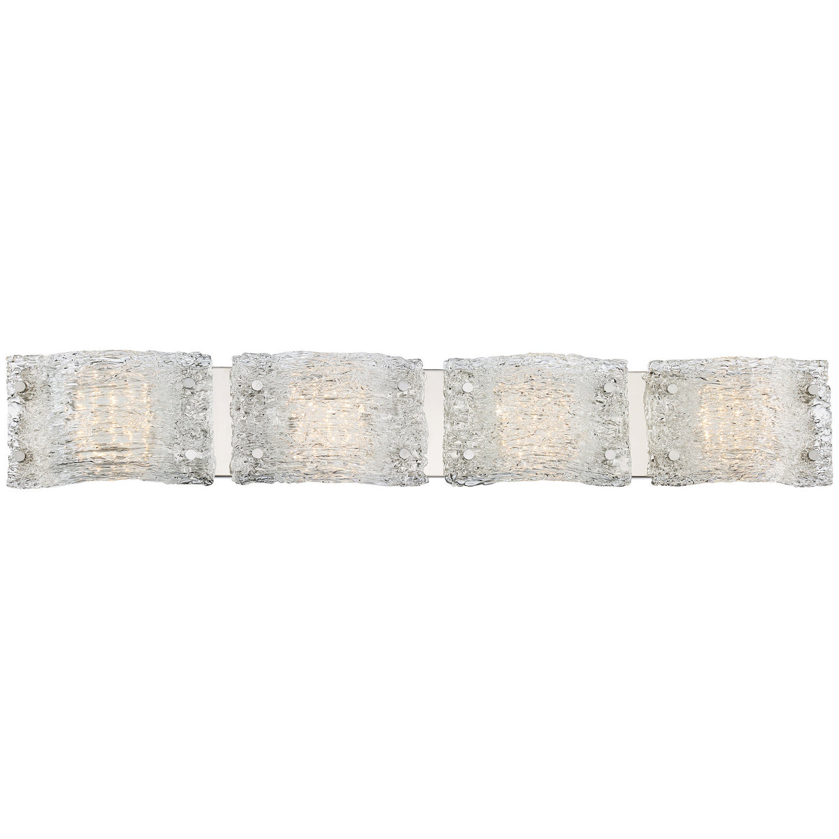 George Kovacs - P5284-077-L - LED Bath - Forest Ice - Chrome