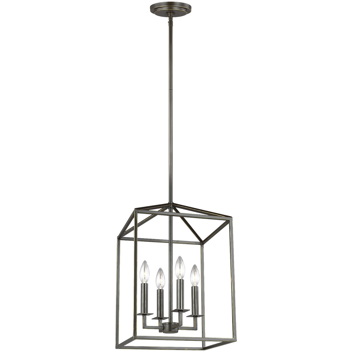 Generation Lighting - 5215004-710 - Four Light Hall / Foyer - Perryton - Bronze