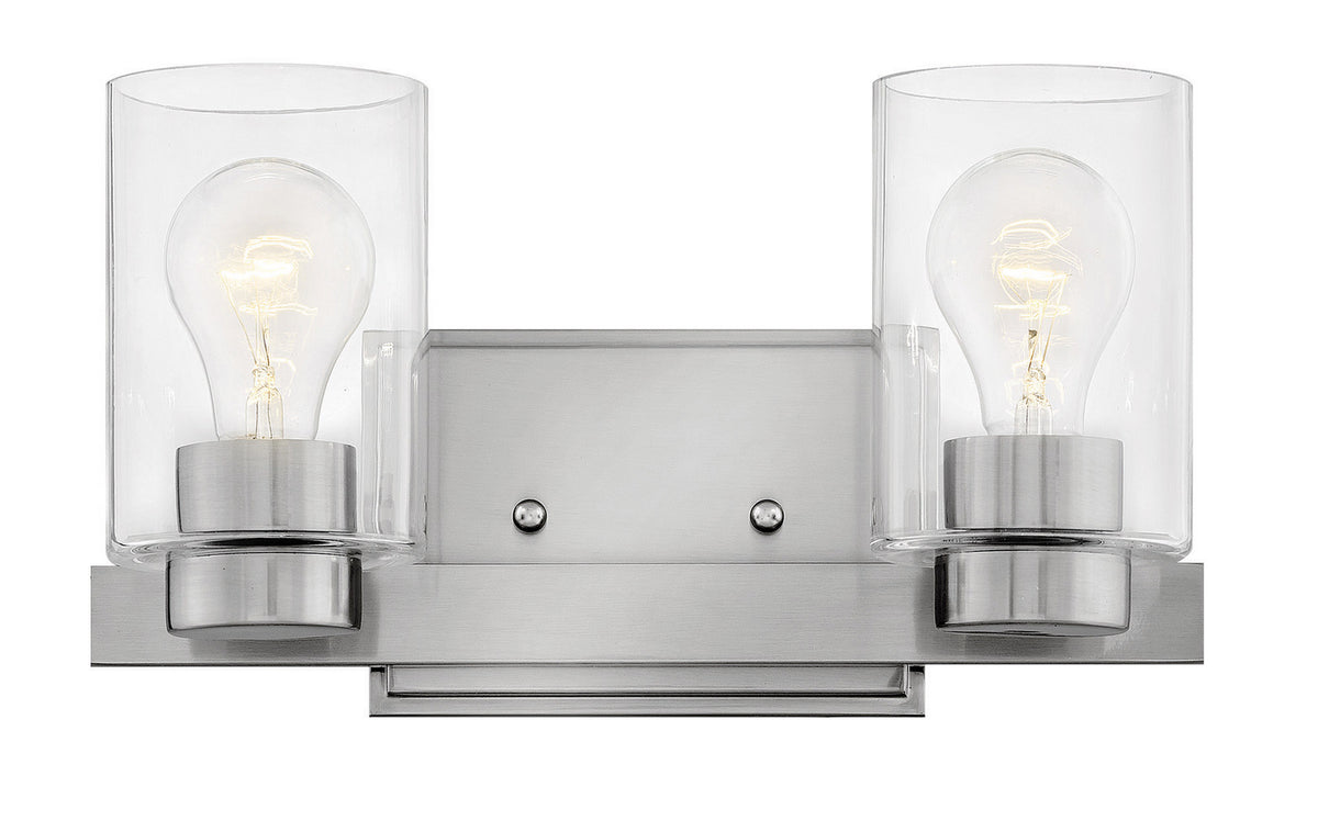 Hinkley - 5052BN-CL - LED Vanity - Miley - Brushed Nickel