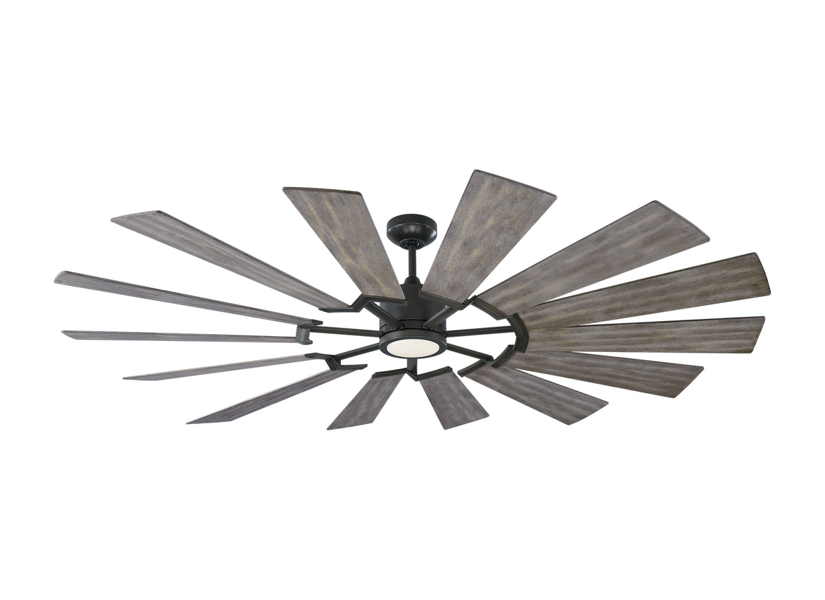 Visual Comfort Fan - 14PRR72AGPD - 72" Ceiling Fan - Prairie - Aged Pewter