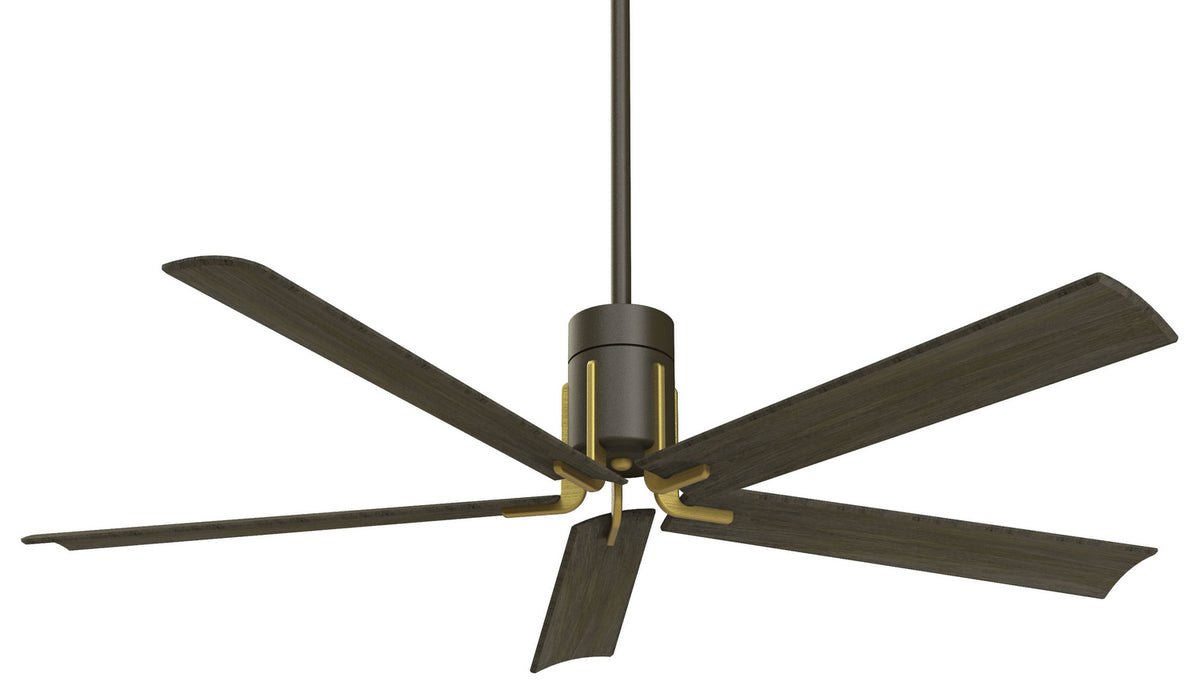 Minka Aire - F684L-ORB/TB - 60"Ceiling Fan - Clean - Oil Rubbed Bronze With Toned Brass